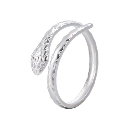 Sexy Snakelike STAINLESS STEEL OPEN RINGS / Bague en acier inoxydable